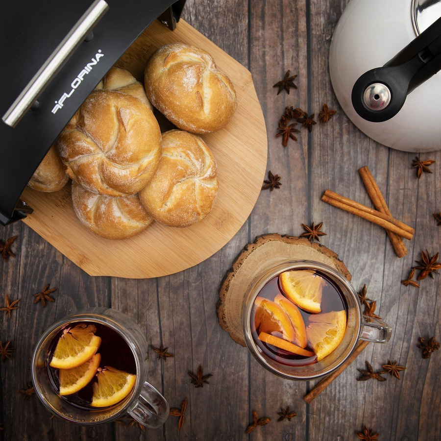 Chlebak Florina Capri Helmet szary 37 x 26 x 22 cm