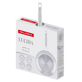 Patelnia ze stali nierdzewnej Florina Lucida 20 cm