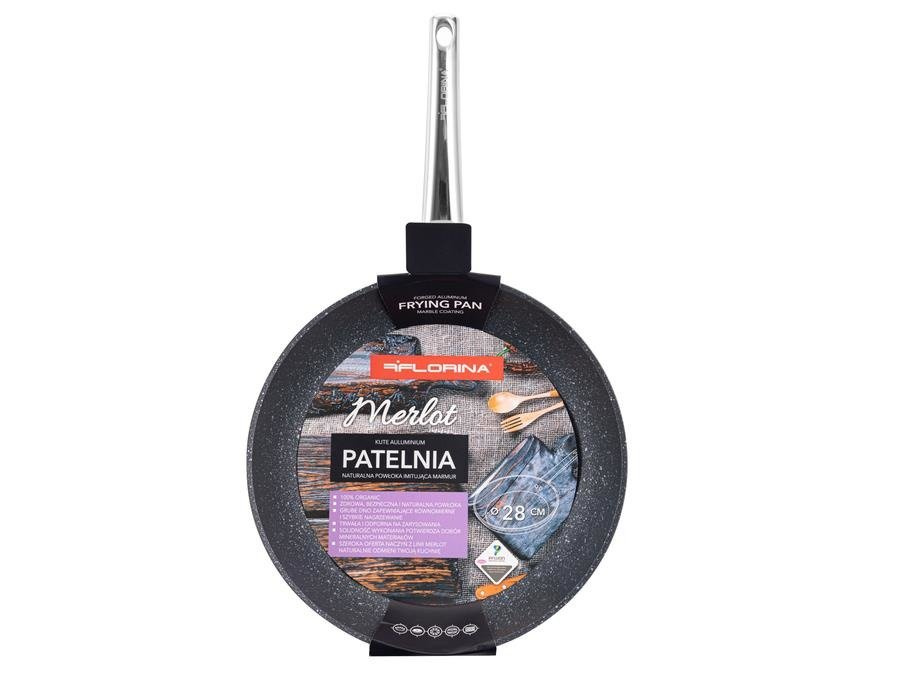 2x PATELNIA FLORINA SILVER MERLOT 20/28