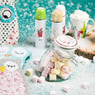 Termos nierdzewny Florina Junior Sówki 250 ml