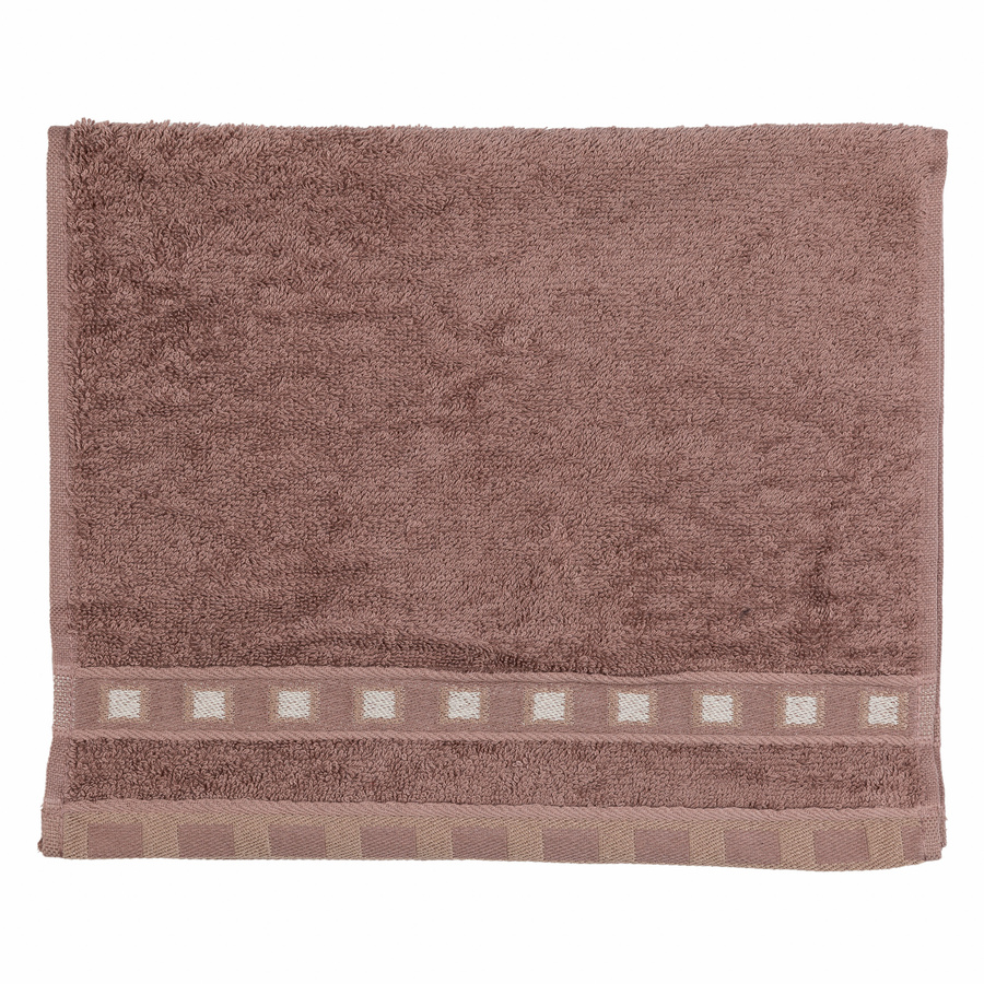 Ręcznik bawełniany Miss Lucy Michael Basic 30x50 cm taupe