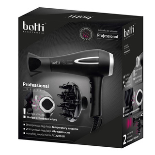 Profesjonalna suszarka do włosów Botti 2200 W