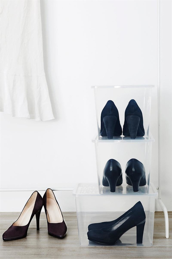 Zestaw 2 pojemników Basic na szpilki