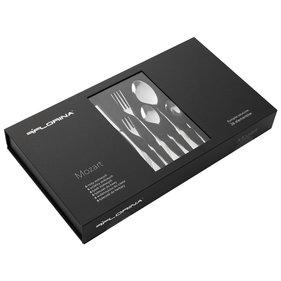 Komplet sztućców Florina Mozart Flock 6/36-elementowy