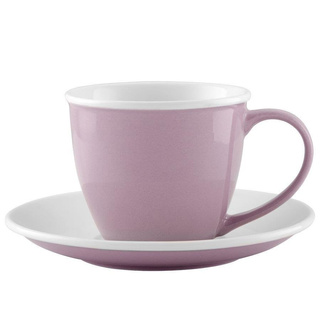Filiżanka ze spodkiem Florina Mono 240 ml wrzosowa