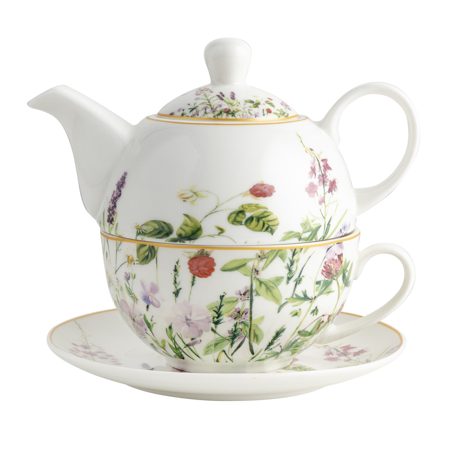 Komplet Tea for one porcelanowy Florina Idylla 440 ml