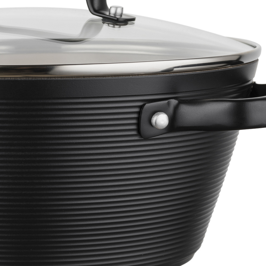 Garnek aluminiowy Carina Black by Mateusz Gessler 28 cm 5,2l