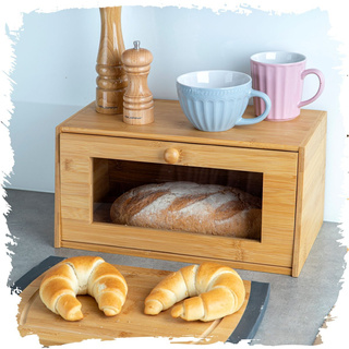 Chlebak bambusowy Florina Gap 38,5 x 22 x 19 cm