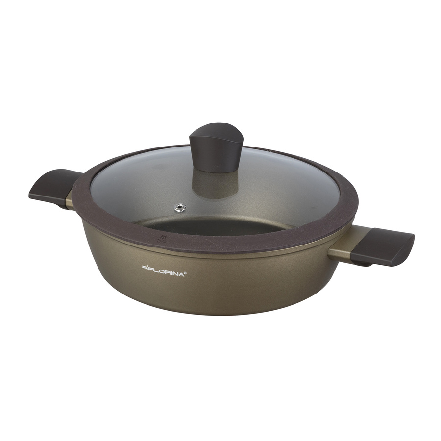 Patelnia aluminiowa głęboka Florina Cava 24cm 2,4l