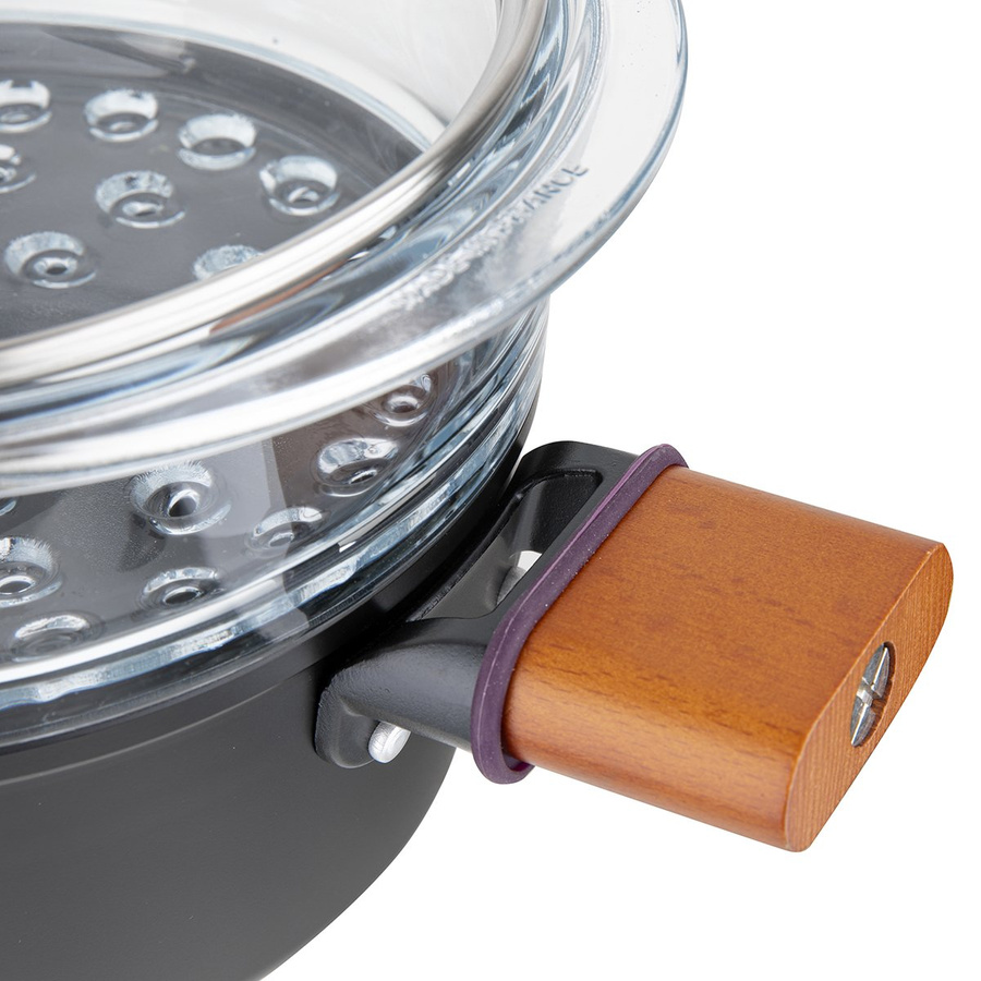 Garnek aluminiowy do gotowania na parze z powłoką nieprzywierającą Florina Natura Line 20 cm 2,2 l