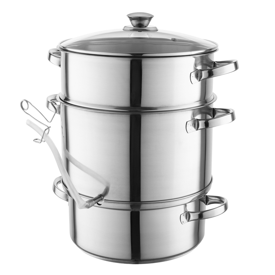 Zestaw Juicy Set sokownik 8 l plus butelki i akcesoria