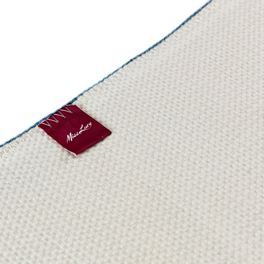 Dywanik łazienkowy Miss Lucy Softy 50 x 80 cm granatowy