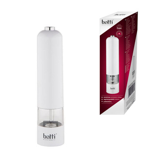 Elektryczny młynek do mielenia soli lub pieprzu Botti Electronic Esper biały