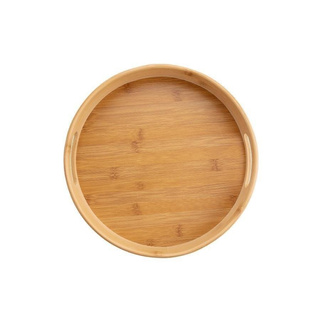 Taca tacka bambusowa Florina Bambou okrągła 30 x 5 cm