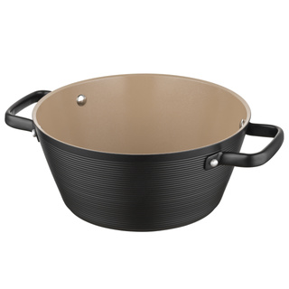 Garnek aluminiowy Carina Black by Mateusz Gessler 24 cm