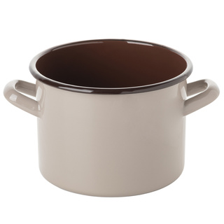 Garnek emaliowany Emalia Polska Pleszew Bruna 16 cm 2,5 l