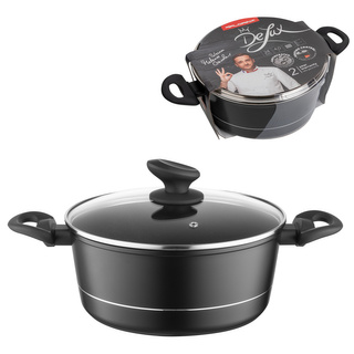 Garnek aluminiowy Florina Delux by Mateusz Gessler 24 cm 4 l