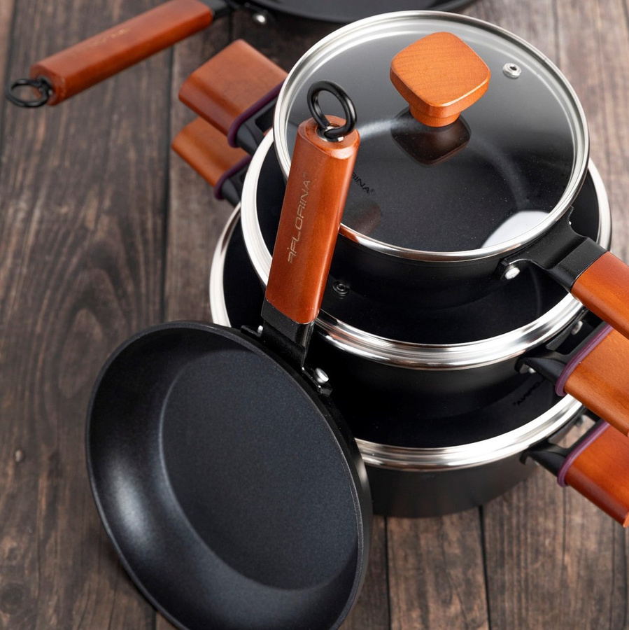 Patelnia aluminiowa z powłoką nieprzywierającą Florina Natura Line 20 cm