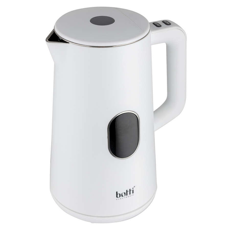 Czajnik elektryczny z regulacją temperatury Botti Electronic Denver 1,5 l biały