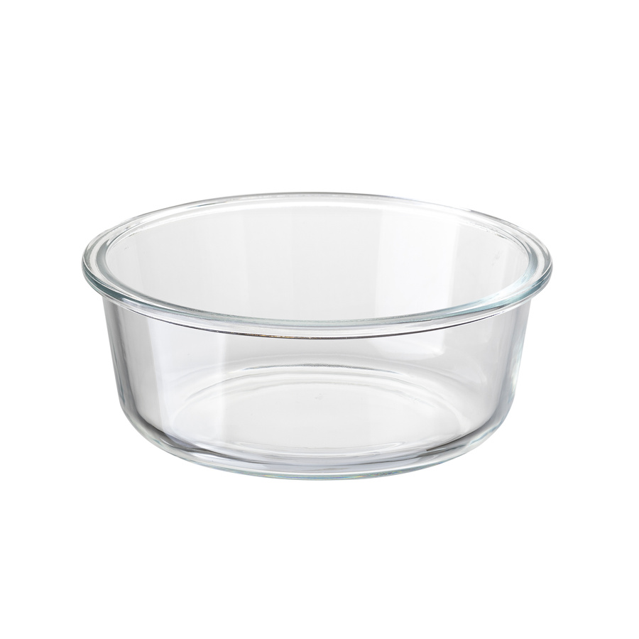 Zestaw szklanych pojemników z bambusową pokrywką Florina Clavato 390 ml; 640 ml; 970 ml; 1300 ml