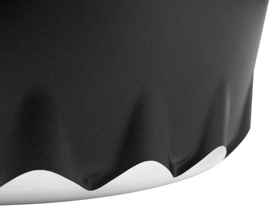 Rondel aluminiowy Florina Aero czarny 16 cm