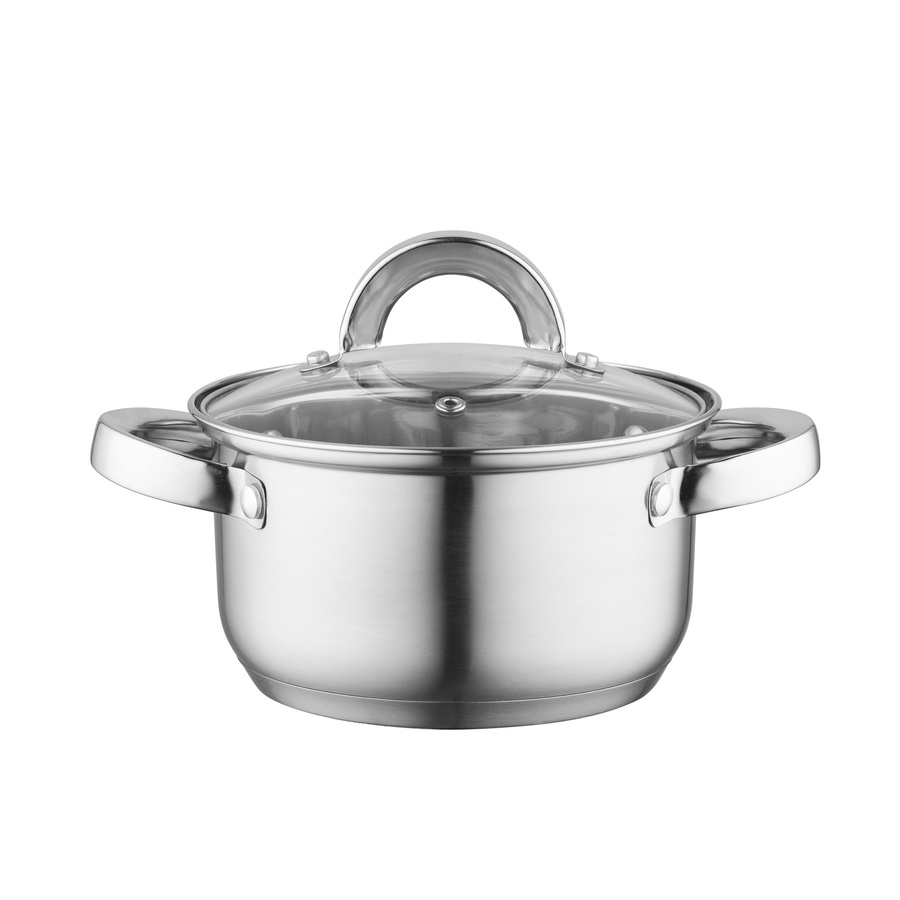 Komplet garnków nierdzewnych Florina Logan 8 elementów