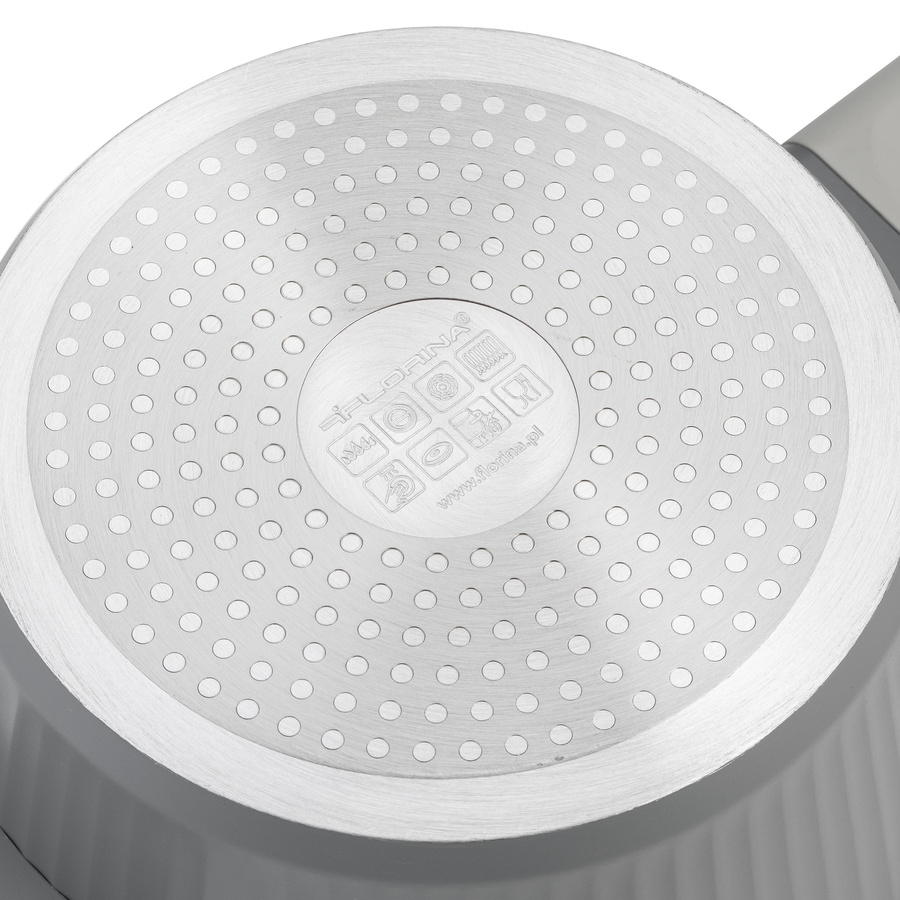 Garnek aluminiowy z pokrywką Florina Serrano 24 cm 3,7 l