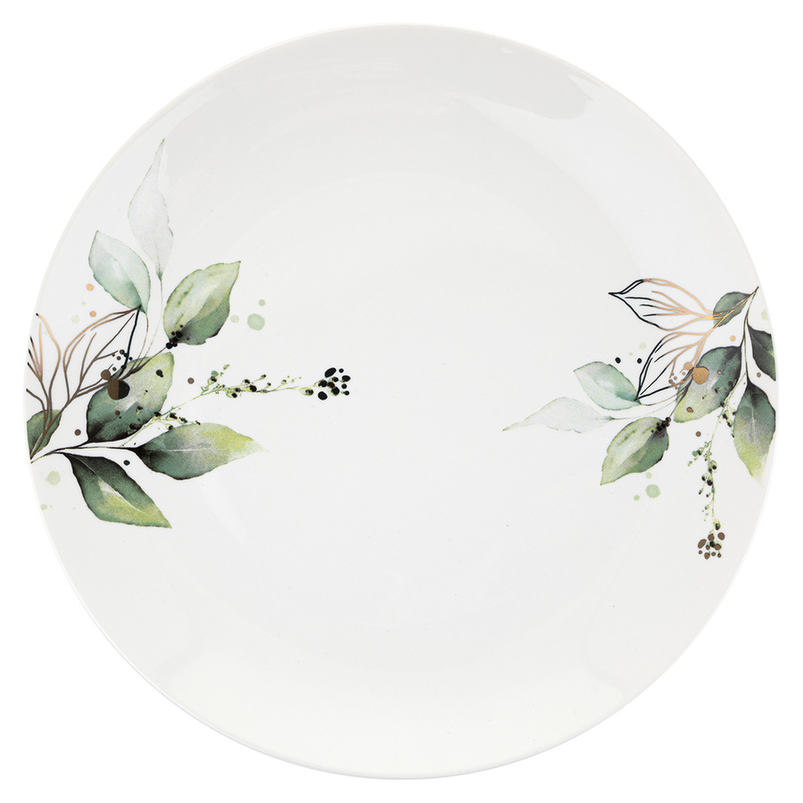 Talerz deserowy porcelanowy Florina Olive 20 cm