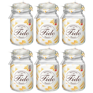 6x Słoik Bormioli Rocco Fido 2 l