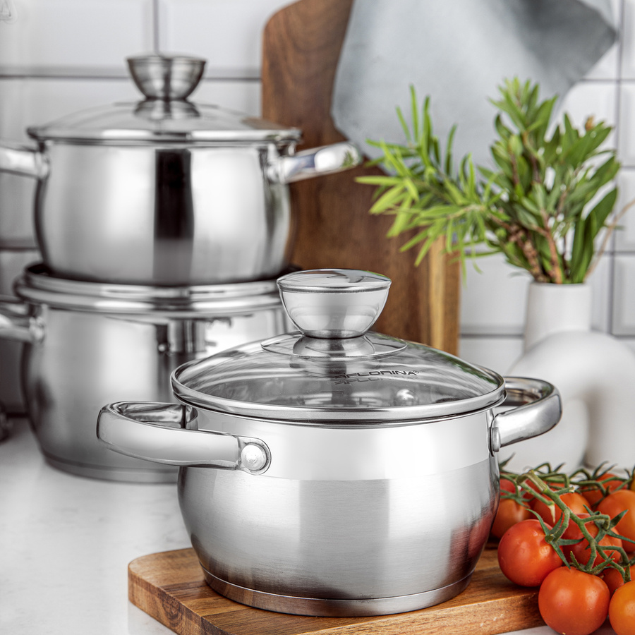 Garnek nierdzewny Florina Oliver by Mateusz Gessler 20 cm 3,4 l