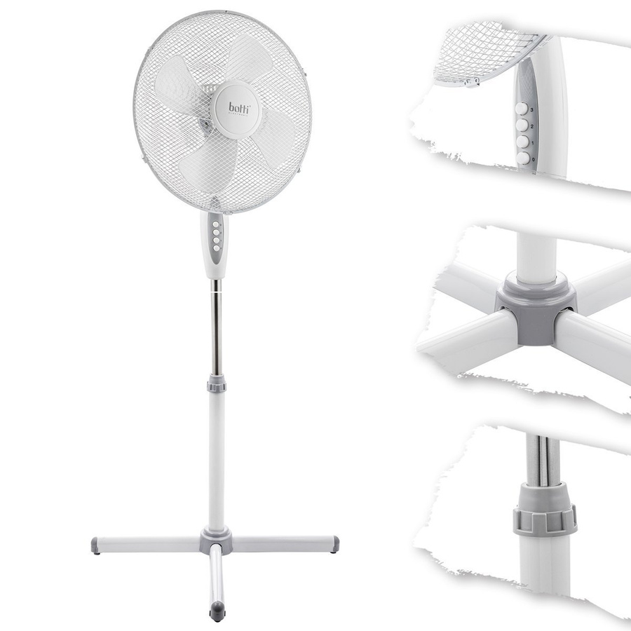 Wentylator podłogowy Botti Electronic Sirocco 40 cm 45 W