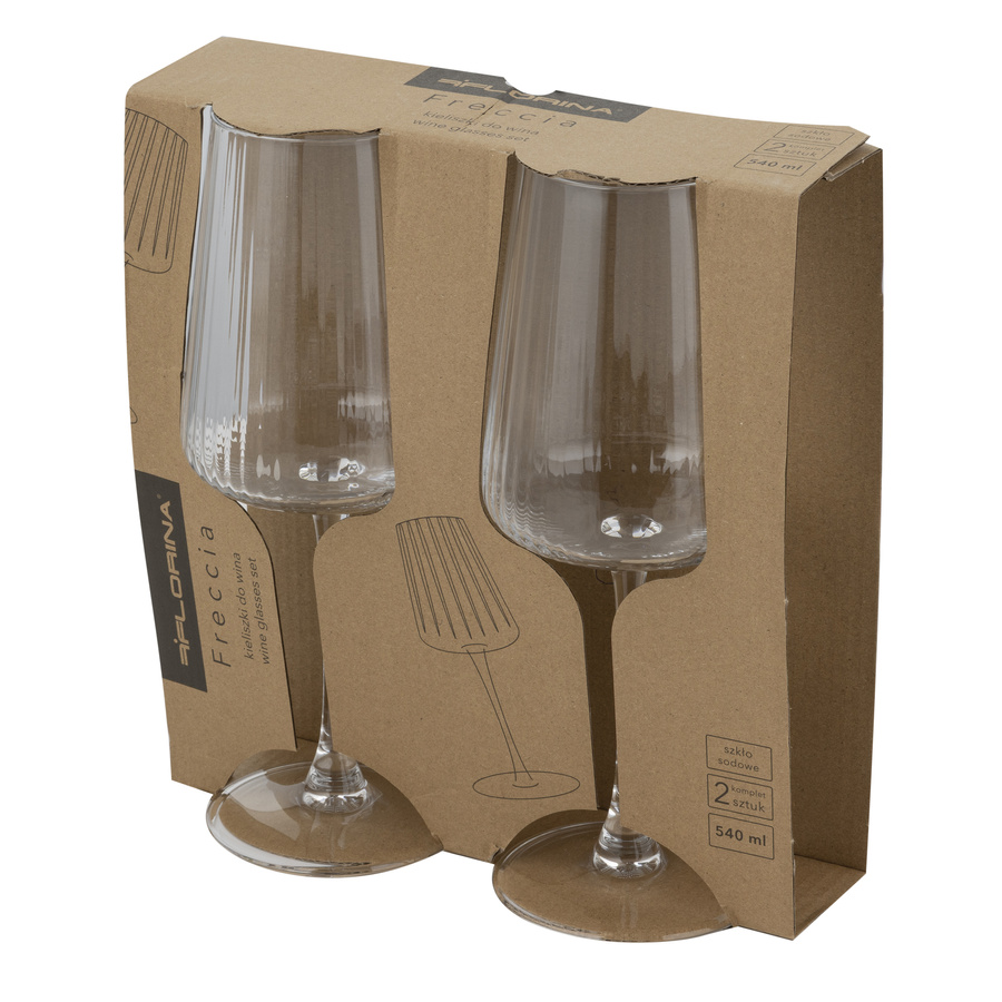Komplet 6 kieliszków do wina Florina Freccia 540 ml