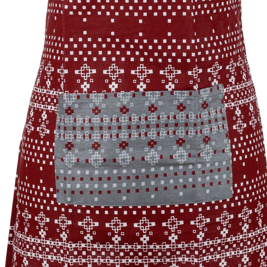 Fartuch kuchenny Miss Lucy Merry 60 x 80 cm bordowy