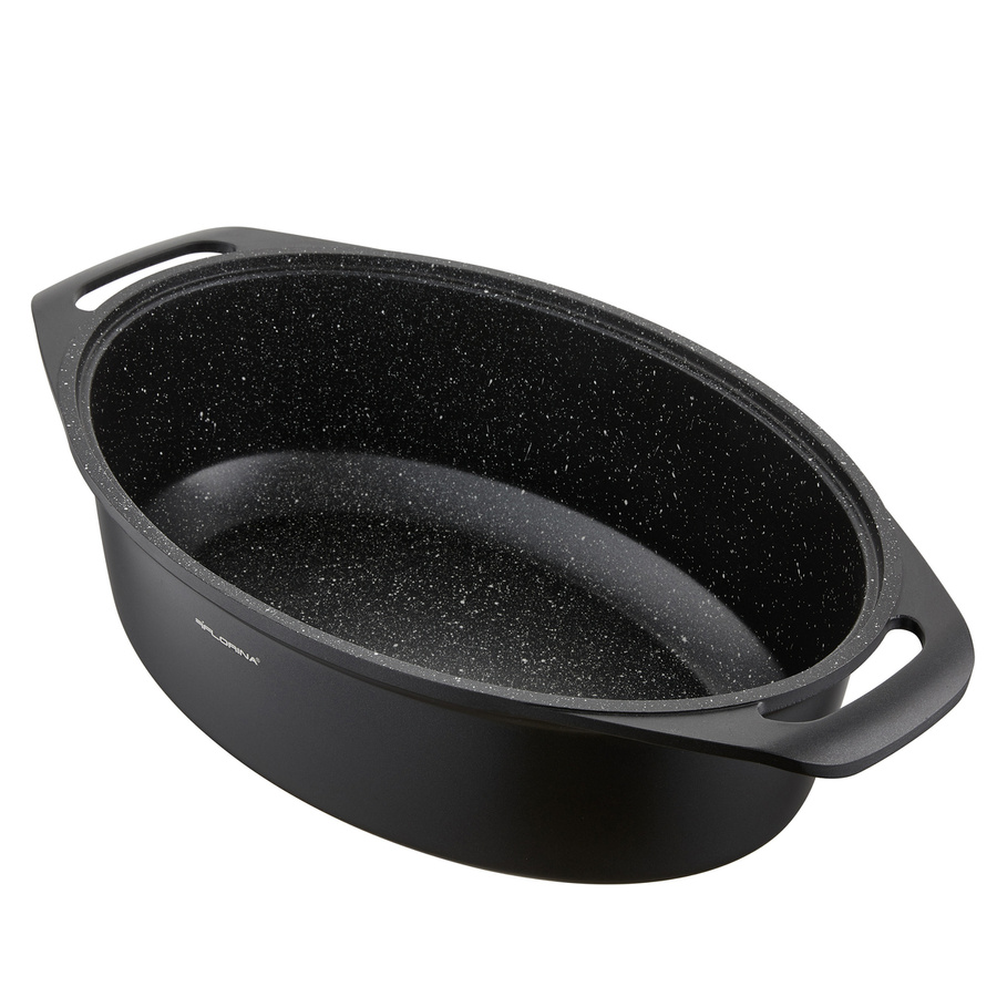 Brytfanna aluminiowa Florina Chef owalna 39,5 x 28,55 x 12 cm 7,3 l