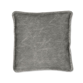 Poduszka Unique Living Jeans 45 x 45 cm grafitowa Miss Lucy