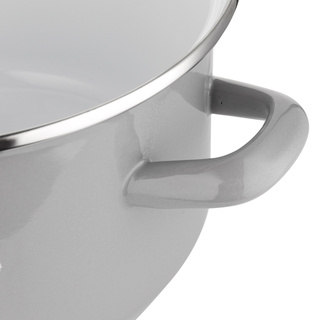 Garnek emaliowany Emalia Polska Pleszew Dżem 22 cm 5,3 l