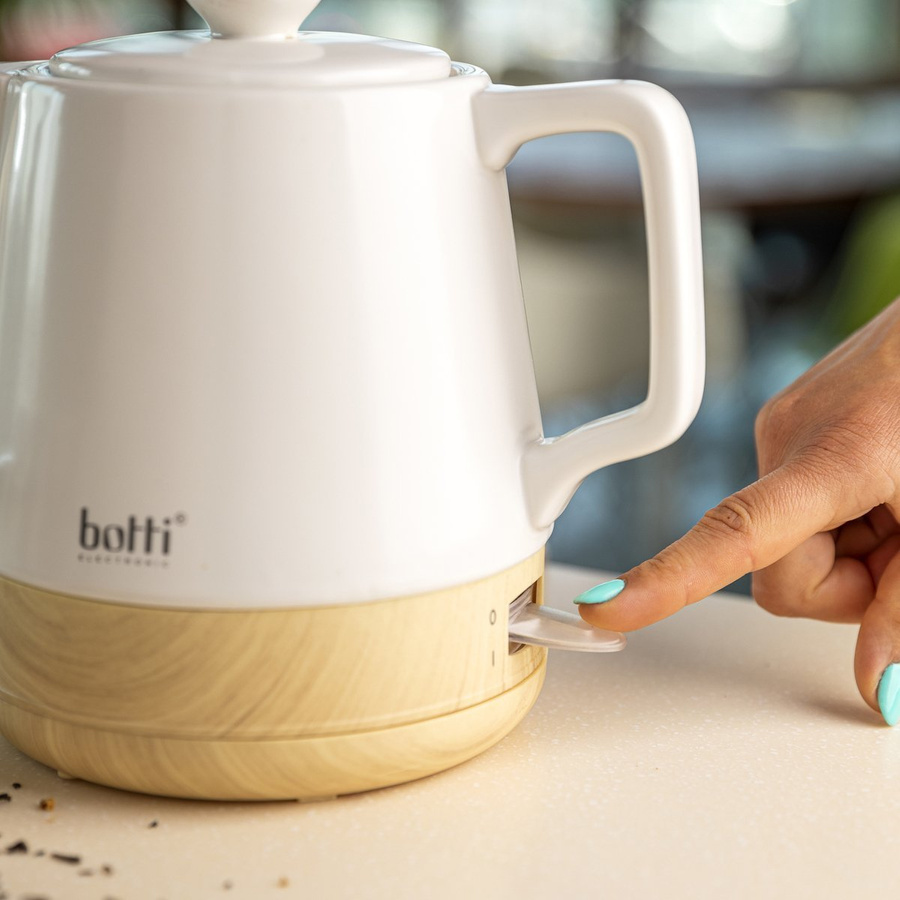 Czajnik elektryczny ceramiczny Botti Electronic Aspen 1l 1000 W