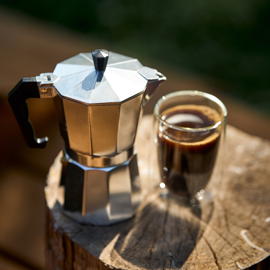 Kawiarka aluminiowa do espresso Florina Grande na 6 filiżanek