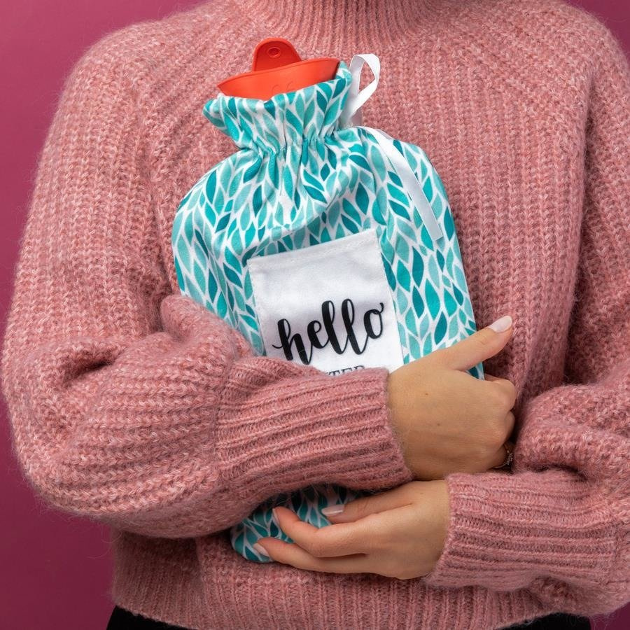 Termofor w pokrowcu Florina napisy Winter 2 l