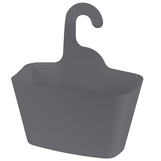 Przybornik Praktyczna wiszący modułowy półka koszyk łazienkowy 28,5 12 x 31,5 cm szary