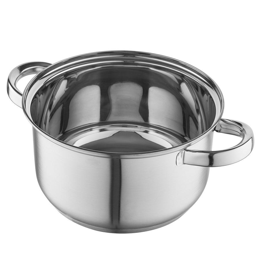 Komplet garnków ze stali nierdzewnej Florina Polpo 8 elementów