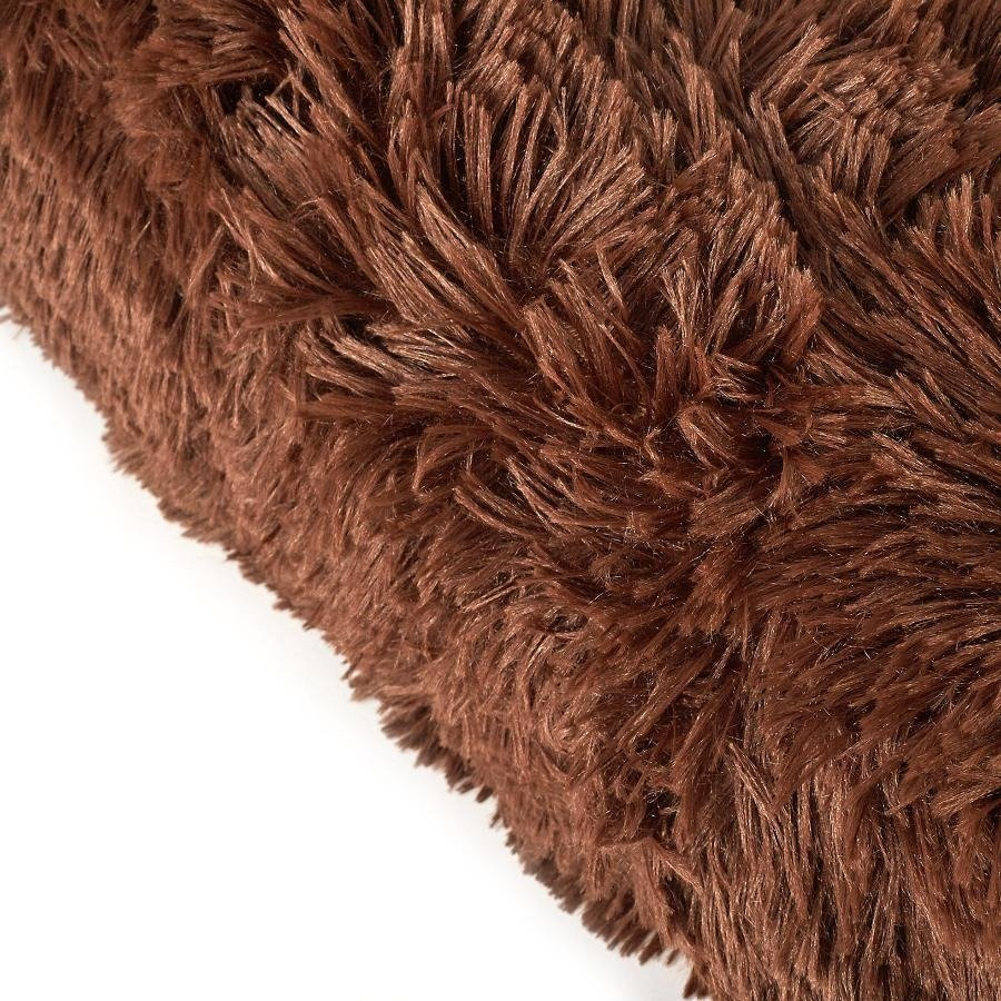 Koc Miss Lucy Futrzak 155 x 210 cm brązowy
