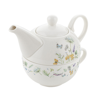 Komplet Tea for one porcelanowy Florina Aurora 350 ml 