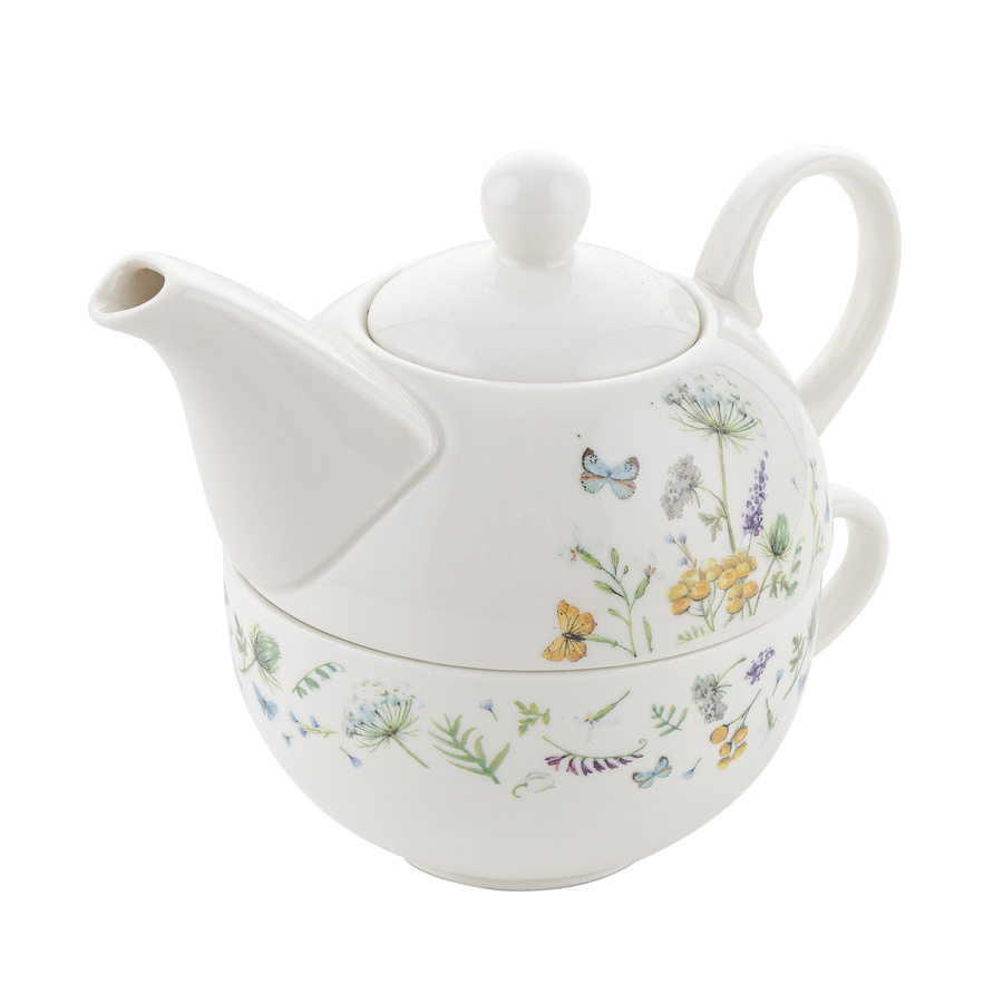 Komplet Tea for one porcelanowy Florina Aurora 350 ml