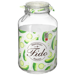 6x Słoik Bormioli Rocco Fido 4 l