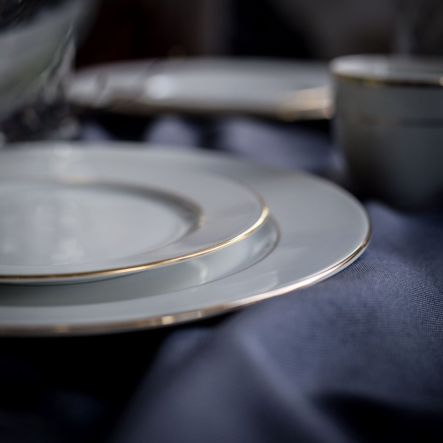 Talerz deserowy Chodzież Złota Rita 19 cm Florina