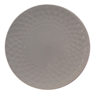 Talerz Florina Diamond płytki 27 cm ciemnoszary