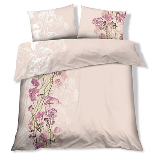 Pościel Miss Lucy Giardino satyna 220 x 200 cm i 2 x 70 x 80 cm Hierbas