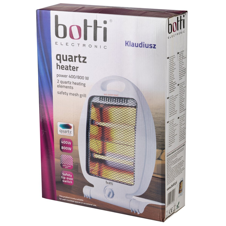 Grzejnik kwarcowy Botti Klaudiusz