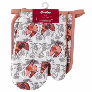 Rękawica kuchenna i łapka kuchenna Miss Lucy Kurki 18x25 cm; 20x20 cm